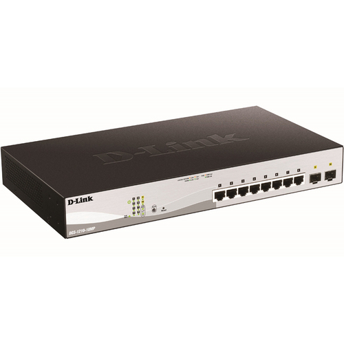 ギガビットＬ２スマートスイッチ　ＰｏＥ＋　１０／１００／１０００Ｔｘ８　ＤＧＳ－１２１０－１０ＭＰ／Ｆ３　■お取り寄せ品