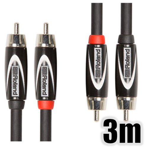 オーディオケーブル／３ｍ／ＲＣＡピン&times;２－ＲＣＡピン&times;２　ＲＣＣ－１０－２Ｒ２Ｒ　■お取り寄せ品