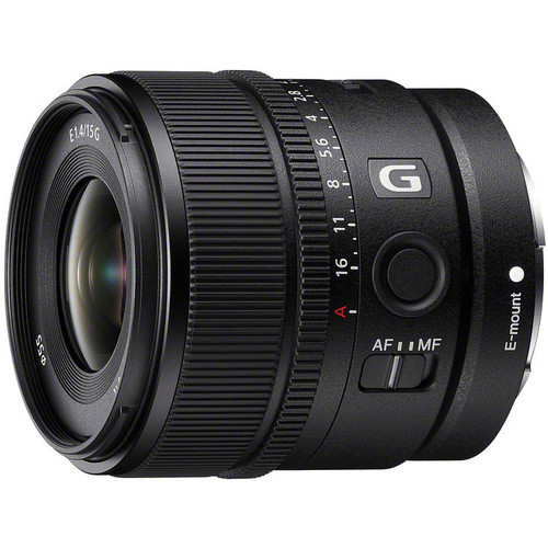 Ｅマウント交換レンズ　Ｅ　１５ｍｍ　Ｆ１．４　Ｇ　ＳＥＬ１５Ｆ１４Ｇ　■お取り寄せ品