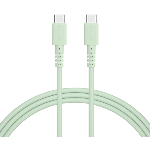 ＭＯＴＴＥＲＵ　ケーブル　ＵＳＢ　Ｃ－Ｃ　２ｍ　ピスタチオ　ＭＯＴ－ＳＣＢＣＣＧ２００－ＰＳ　■お取り寄せ品