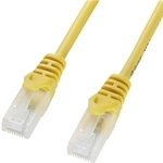 ツメ折れ防止ＣＡＴ５ｅＬＡＮケーブル（１５ｍ・イエロー）　ＬＡ－Ｙ５ＴＳ－１５Ｙ　■お取り寄せ品