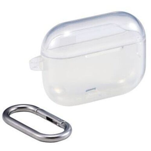 ＡｉｒＰｏｄｓ　Ｐｒｏ　３対応ソフトケース／カラビナ付／クリア　ＡＶＡ－ＡＰ０７ＵＣＣＲ　■お取り寄せ品