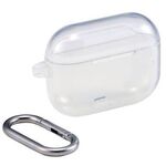 ＡｉｒＰｏｄｓ　Ｐｒｏ　３対応ソフトケース／カラビナ付／クリア　ＡＶＡ－ＡＰ０７ＵＣＣＲ　■お取り寄せ品