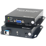 光ケーブル利用ＶＧＡモニタエクステンダー（送受信器セット）　ＡＶ－２０００　■お取り寄せ品