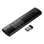 ２ＷＡＹプレゼンター（グリーンレーザー・マウス操作対応・タイマー機能付き）　ＭＡ－ＷＰＲ１７ＢＫ　■お取り寄せ品