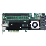 ＲＡＩＤカード　２４ポート　ＰＣＩｅ３．０、６ｘＳＦＦ８６４３、１ｘ８６４４　■お取り寄せ品