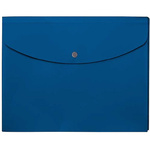 ポケット付エンベロープマチ付横　ブルー１０冊　【お取り寄せ品】６営業日以内届