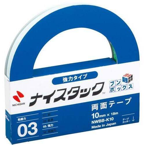ナイスタック強力タイプＢＢ　幅１０ｍｍ&times;１２巻入