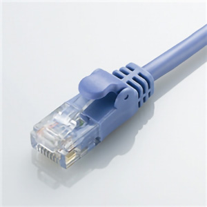 ＣＡＴ５ｅ準拠　やわらかＬＡＮケーブル　５ｍ（ブルー）　■２営業日内届