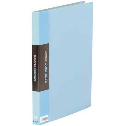 キングジム カラーベース固定式 A4縦40ポケット 空 5冊 132CW－SB×5