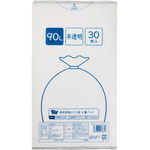 高密度薄手ゴミ袋少量パック　９０Ｌ　３０枚