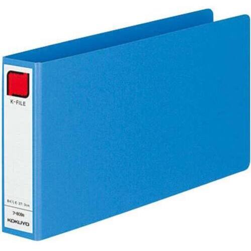 統一伝票用Ｋファイル３０ｍｍＢ４・１／３横青１０冊