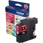 純正インク　ＬＣ１１５Ｍ　マゼンタ　２個