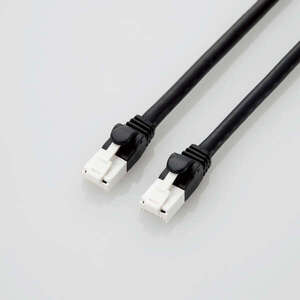 ＬＡＮケーブル／ＰＳ５対応／ＣＡＴ６Ａ／爪折れ防止／５．０ｍ／ブラック　ＧＭ－ＬＤＧＰＡＴ／ＢＫ５０　■お取り寄せ品