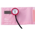 Ｎｏ．５５５　耐衝撃性アネロイド血圧計　ピンク　標準型カフ仕様　０５５５Ｂ０２７