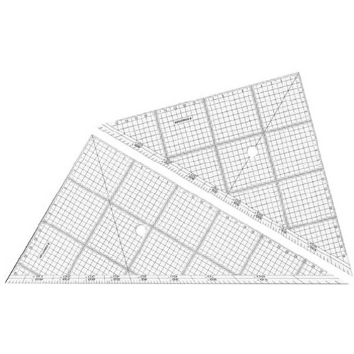 ステッドラー　３０ｃｍ三角定規（レイアウト用）