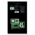 業務用ポリ袋　黒　４５Ｌ　１０枚