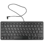 Ｌｉｇｈｔｎｉｎｇ有線キーボード　ブラック　ＭＤＳ－ＩＯＳＬＫＢＢＫ　■お取り寄せ品