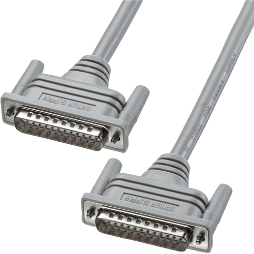 ＲＳ－２３２Ｃケーブル（２５ｐｉｎ／モデム・ＴＡ・切替器・１．５ｍ）　ＫＲＳ－１０１Ｋ２　■お取り寄せ品