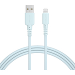 ＵＳＢ－Ａ　ｔｏ　Ｌｉｇｈｔｎｉｎｇケーブル　２ｍ　パウダーブルー　ＭＯＴ－ＳＣＢＡＬＧ２００－ＢＬ　■お取り寄せ品