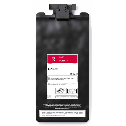 ＳｕｒｅＣｏｌｏｒ用　インクパック／１５００ｍｌ（レッド）　ＳＣ３５Ｒ１５　■お取り寄せ品