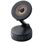 車載スマホホルダー／マグネット／ゲル吸盤タイプ／折り畳み　Ｐ－ＣＡＲＳ１６ＢＫ　■お取り寄せ品