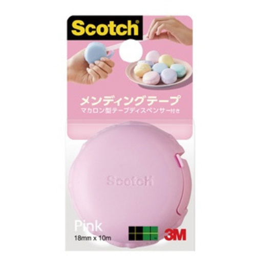 メンディングテープ　マカロン型　ＰＫ&times;５