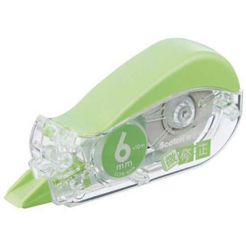 スリーエム ジャパン 修正テープ 微修正 6mm幅 本体5個 SCPD－6NN×5