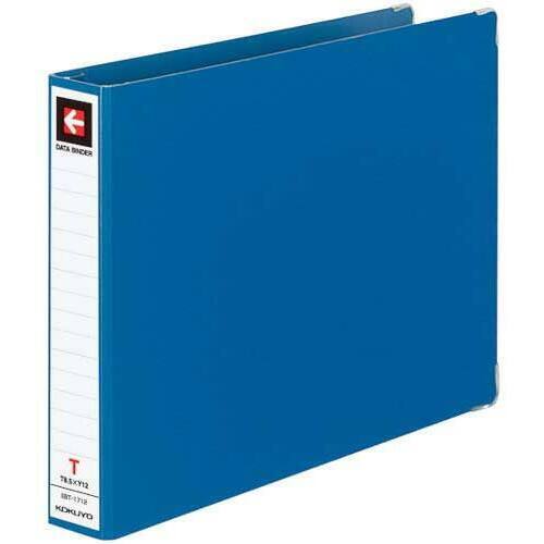 データバインダーＴ型８．５&times;１２　１７穴青１０冊