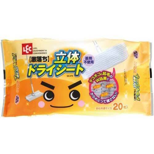 激落ち　立体ドライシート　２０枚入&times;６