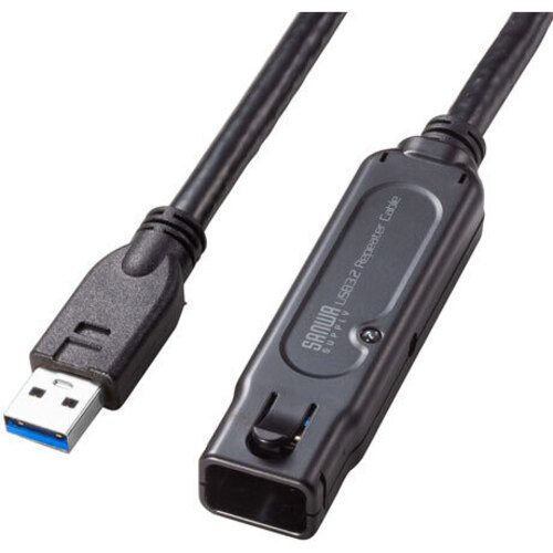 ＵＳＢ３．２アクティブリピーターケーブル　１５ｍ（抜け止めロック機構付き）　ＫＢ－ＵＳＢ－ＲＬＫ３１５　■お取り寄せ品