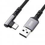 ＵＳＢ　２．０　Ｔｙｐｅ－Ｃケーブル（Ｃ－Ａ・Ｌ型・１ｍ）　ＫＵ－ＣＡＬ１０ＴＫ　■お取り寄せ品