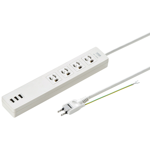 ＵＳＢ充電機能付きタップ　ＴＡＰ－Ｆ３７Ｕ－２　■お取り寄せ品