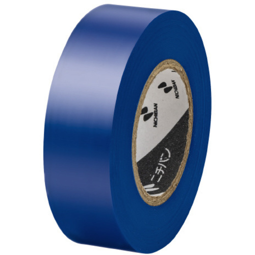 ビニールテープ　１９ｍｍ&times;１０ｍ　青　&times;１０　【お取り寄せ品】５営業日以内届