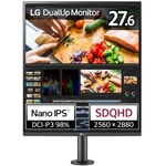 液晶ディスプレイ　２７．６型／２５６０×２８８０／ブラック　２８ＭＱ７８０－Ｂ　■お取り寄せ品