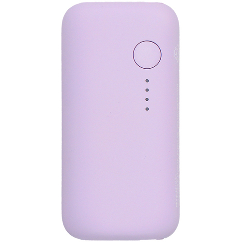 ＭＯＴＴＥＲＵ　モバイルバッテリー　５０００ｍＡｈ　ペールアイリス　ＭＯＴ－ＭＢ５００１－ＥＣＰＵ　■お取り寄せ品