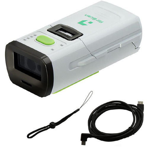 ＡｉｒＳｃａｎ　Ｆｉｎｇｅｒ　モバイルスタイルコードリーダ　ＡＩＲＳＣＡＮ－Ｆ－２Ｄ－ＷＨＴ－ＭＳ　■お取り寄せ品