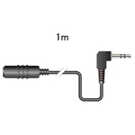 延長コード　１ｍ　Ｌ型ステレオミニプラグ－ステレオミニジャック　ＥＸＣ－Ｌ１５Ｇ　■お取り寄せ品