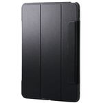 １３インチｉＰａｄ　Ｐｒｏ（Ｍ４）／フラップケース／薄型軽量／背面クリア／フレームカラー／ブラック　■お取り寄せ品