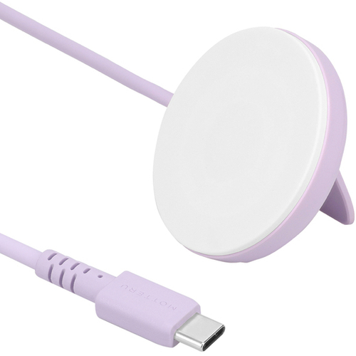 ＭＯＴＴＥＲＵ　Ｑｉ２　ワイヤレス充電器　ペールアイリス　ＭＯＴ－ＱＩ１５Ｗ０２－ＥＣＰＵ　■お取り寄せ品