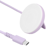 ＭＯＴＴＥＲＵ　Ｑｉ２　ワイヤレス充電器　ペールアイリス　ＭＯＴ－ＱＩ１５Ｗ０２－ＥＣＰＵ　■お取り寄せ品