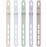 ＭＯＴＴＥＲＵ　ケーブルバンド　北欧　４つ穴　スモーキーカラー　ＭＯＴ－ＣＢＢＡＮＤ０４－ＳＫ　■お取り寄せ品