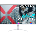 ゲーミングディスプレイ　２７型／３８４０&times;２１６０／ホワイト　ＪＮ－ＩＰＳ２７Ｇ１２０Ｕ－Ｗ　■２営業日内届