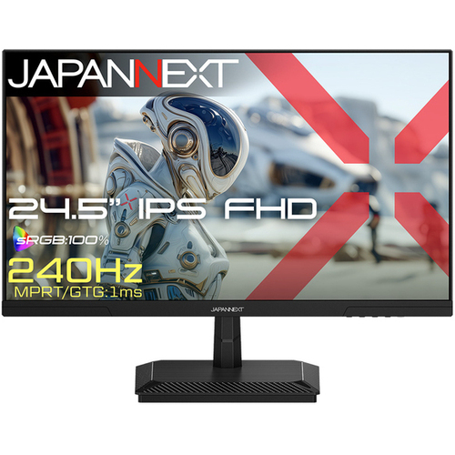 ゲーミングディスプレイ　２４．５型／１９２０&times;１０８０／ブラック　ＪＮ－ＩＰＳ２４５Ｇ２４０Ｆ　■２営業日内届