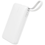 ＨＩＤＩＳＣ　リン酸鉄リチウムイオン電池使用　急速充電モバイルバッテリー　５０００ｍＡｈ　ホワイト　■お取り寄せ品