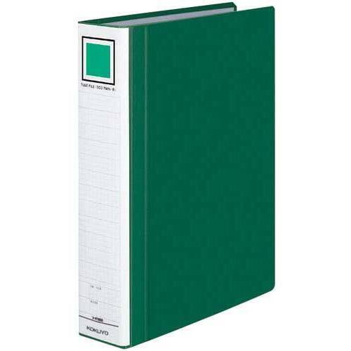 チューブファイル　エコツインＲ緑Ａ４縦背幅６５ｍｍ１０冊