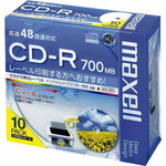 ＣＤ－Ｒデータ用　４８倍速　ＩＪ対応　１０枚Ｐ