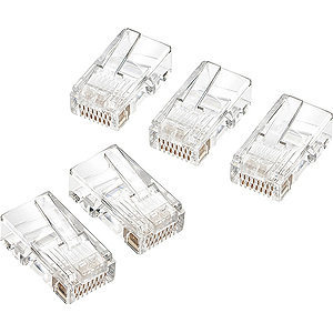 ＲＪ－４５コネクタ（より線用・１０個入り）　ＡＤＴ－ＲＪ４５－１０Ｎ　■お取り寄せ品