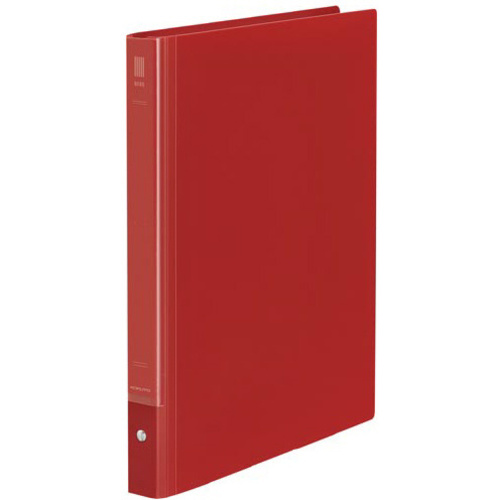 クリヤーブックＮＥＯＳ替紙式ミドルサイズ　赤