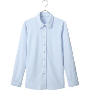 長袖ブラウスサックス　　１３号　ＡＲ１４２９－２